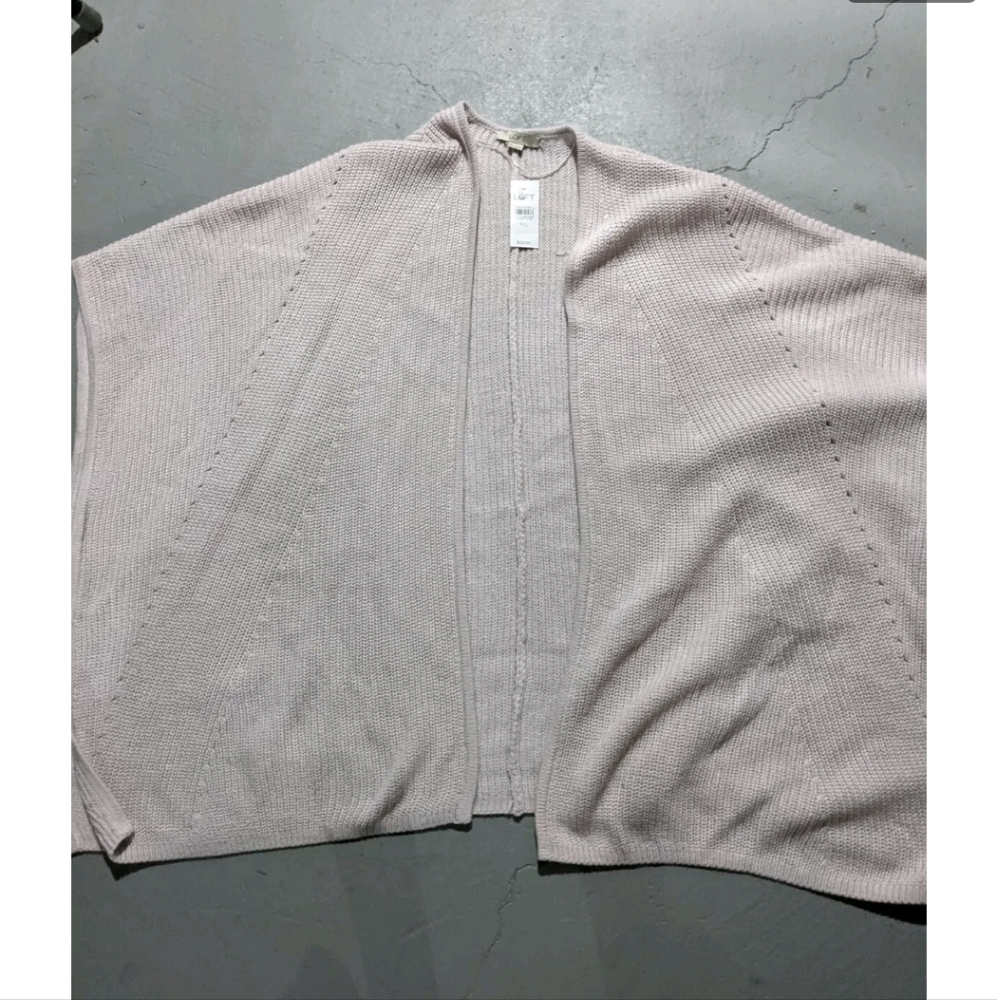 Loft lavender poncho